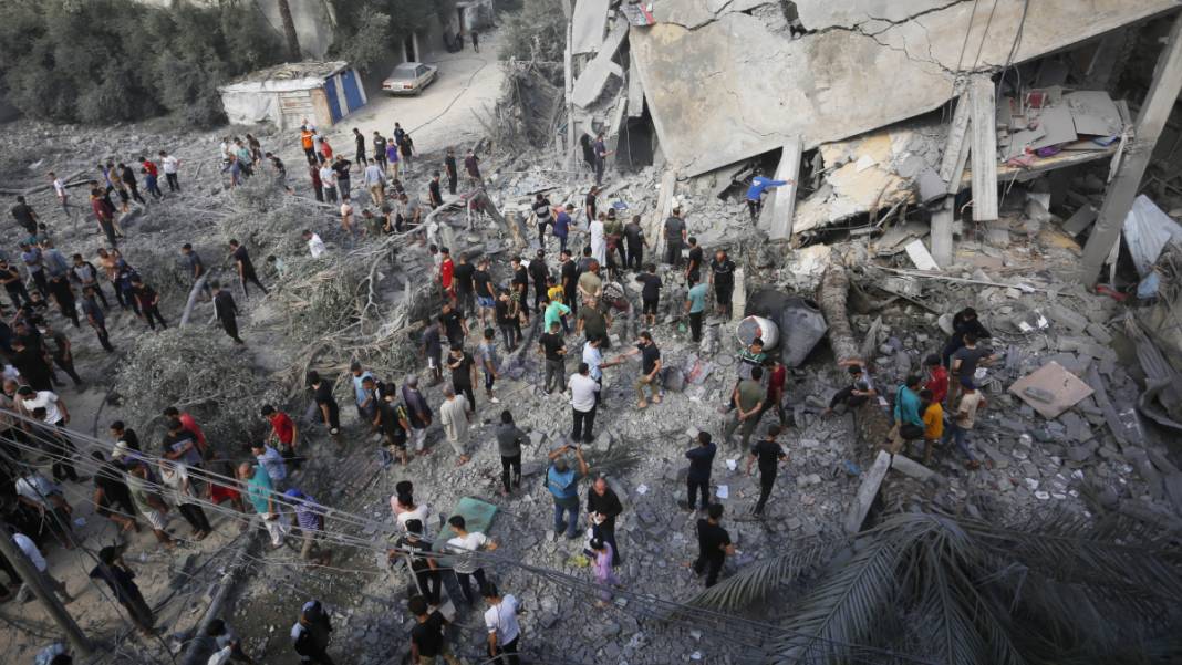 Gazze yok oluyor! Katliamın 34'üncü gününden acı kareler... 7